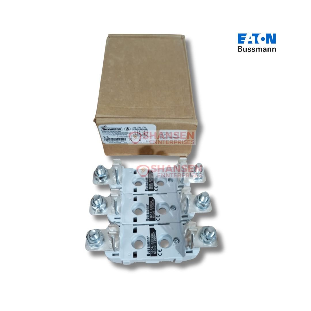Eaton_Brand_Bussmann_Series_TD00-D_Low_Voltage_NH_Fuse_Base_in-front-of-the_box