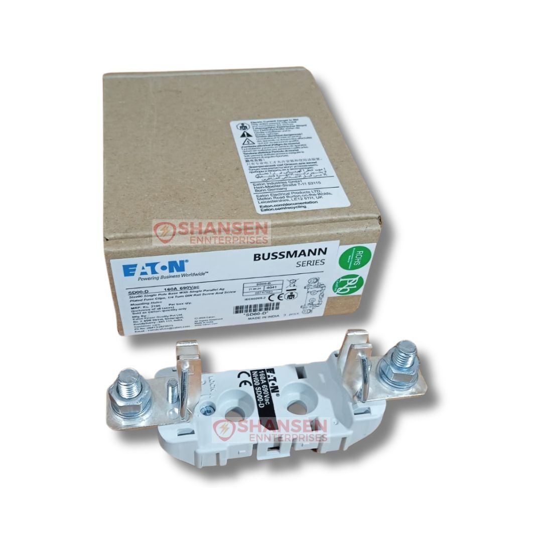 Eaton_Bussmann_Series_SD00-D_Low_Voltage_NH_Fuse_Base_in-front_of_the_box