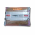Lisha Brand TURBO CHROME Series Almond Wood Color 3 Module Cover Plate image 3