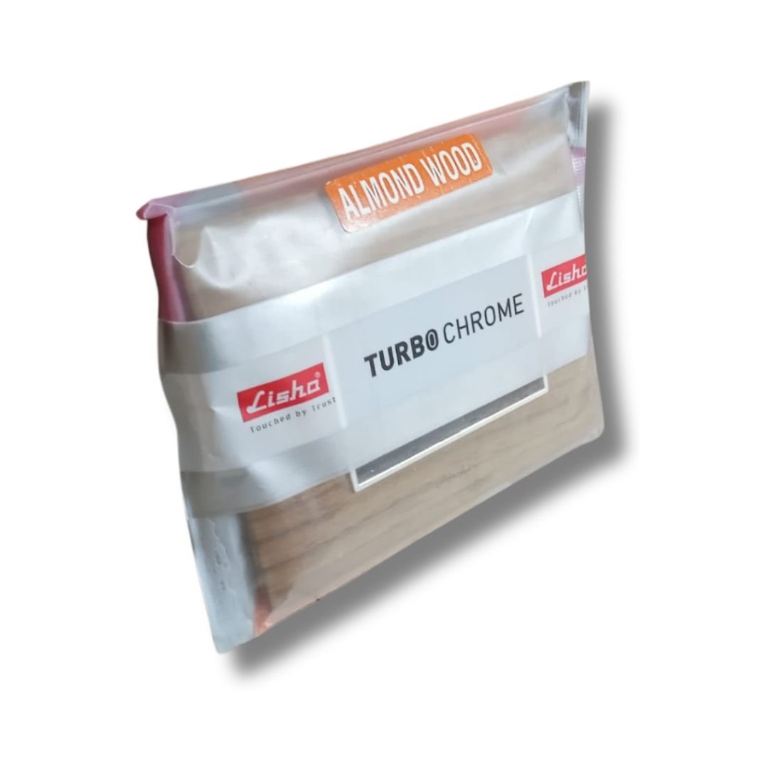 Lisha_Brand_TURBO_CHROME_Series_Almond_Wood_Color_3_Module_Cover_Plate_pack_leftside