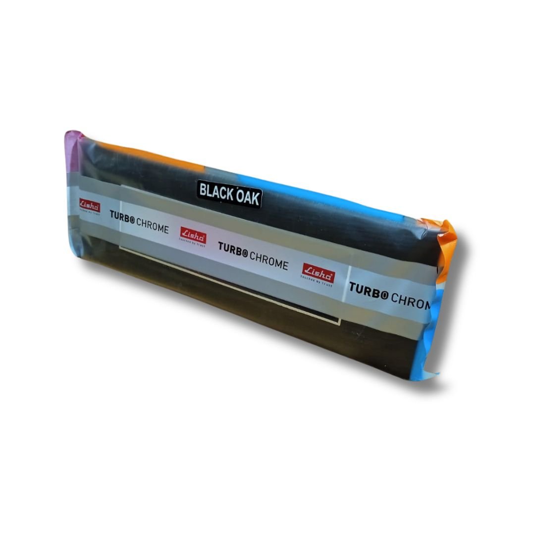 Lisha_Brand_TURBO_CHROME_Series_Black-Oak_Color_8_Module_Cover_Plate_pack_right_side_view