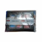 Lisha Brand TURBO CHROME Series Black Oak Color 12 Module Cover Plate image 4