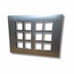 Lisha Brand WOODcraft Series Graphite Color 24 Module Cover Plate image 5