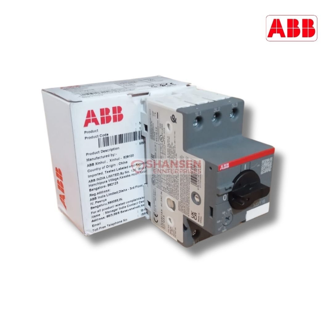 ABB-Brand_MS116-1.0_Manual_Motor_Starter_infront_of-the_box