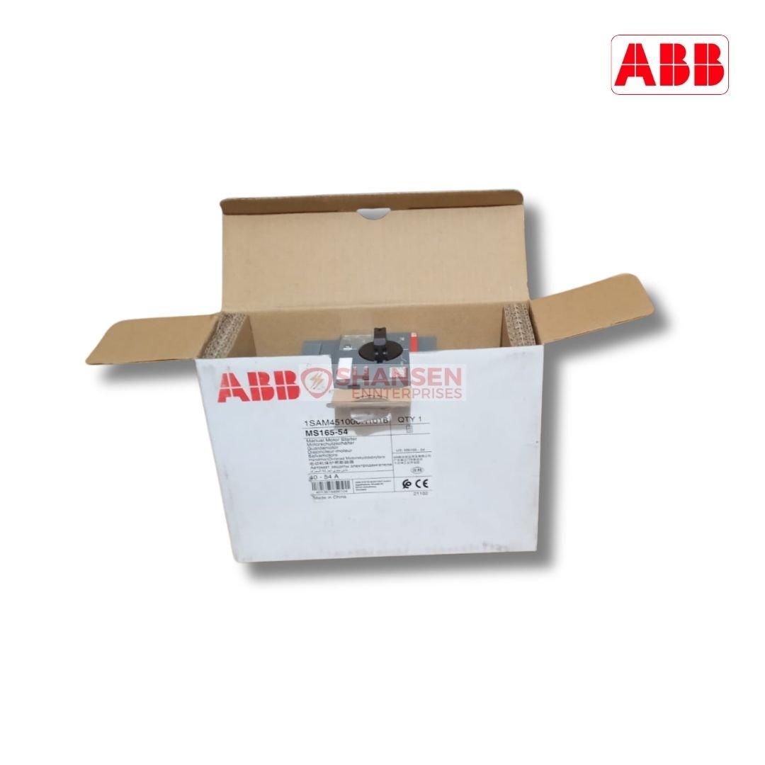 ABB-Brand_MS165-54_Manual_Motor_Starter_open_box_front_view