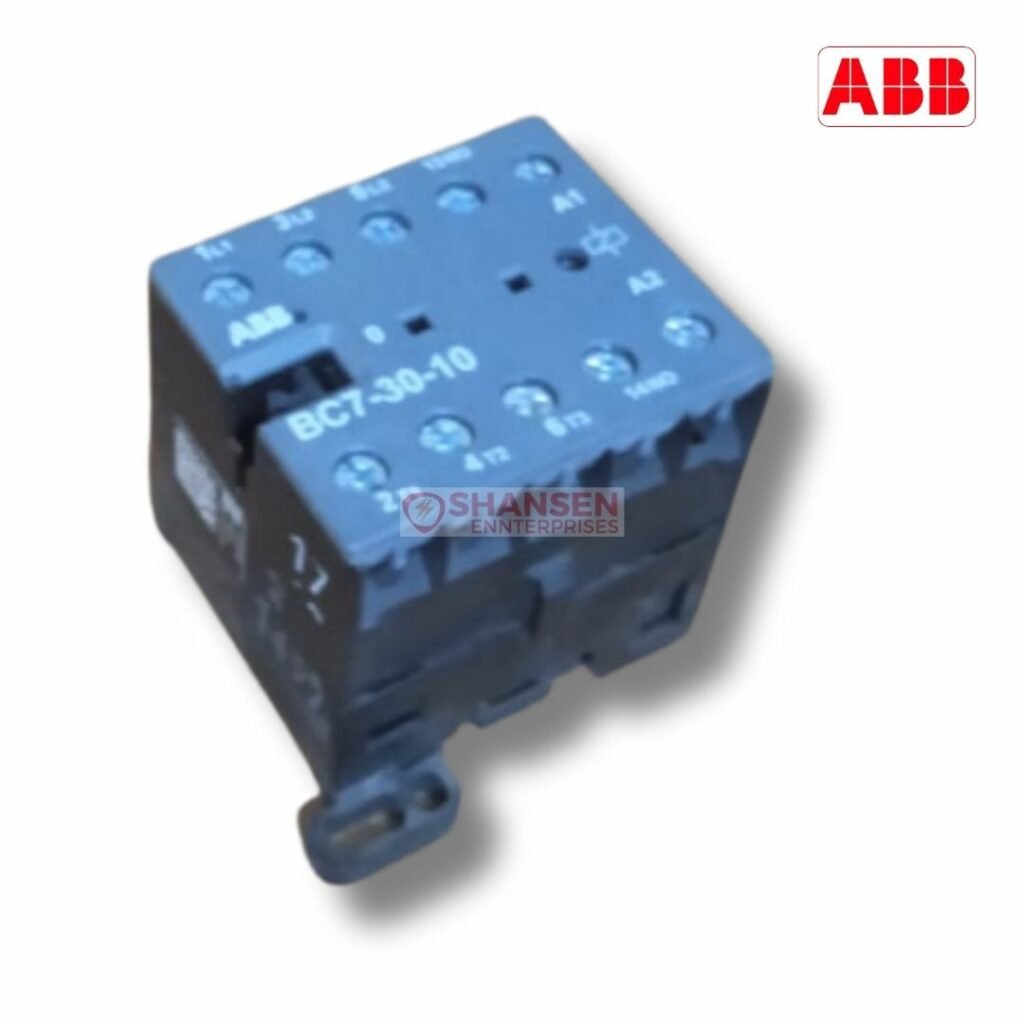 ABB Brand BC7-30-10-01 Mini Contactor 24 V DC – 3 NO – 0 NC – Screw Terminals