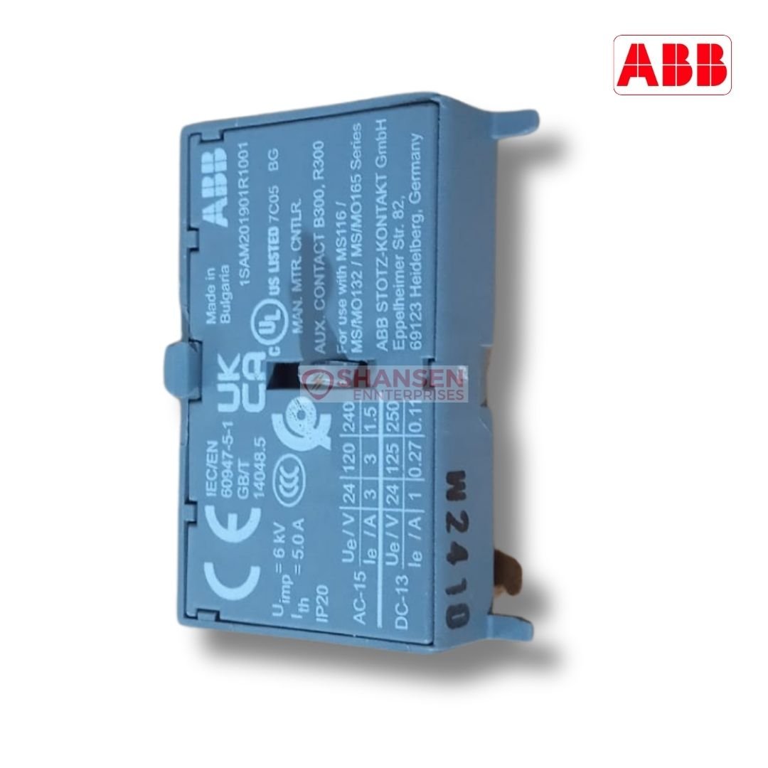 ABB_Brand_HKF1-11_Auxiliary_contact_for_front_mounting_top_angle-view