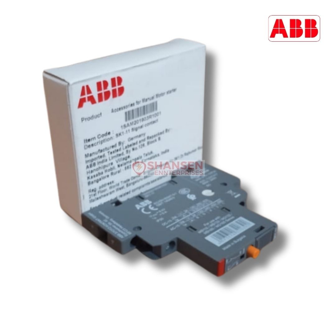 ABB_Brand_SK1-11_Signaling_Contact_1_NO+1-NC_in_front_of_the_box