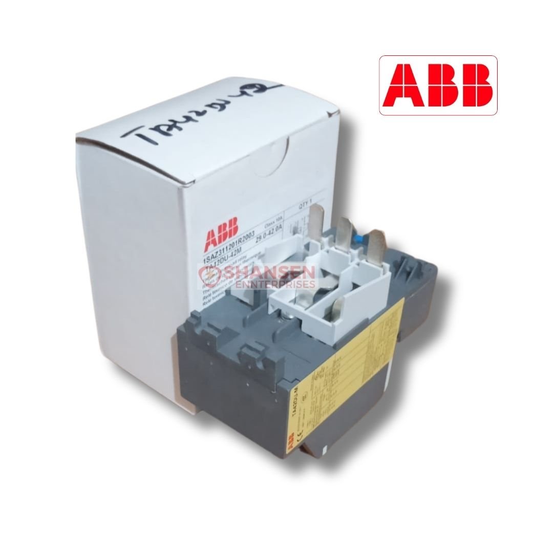 ABB_Brand_TA42DU-42M_Thermal_Overload_Relay_in_front_of-the_box