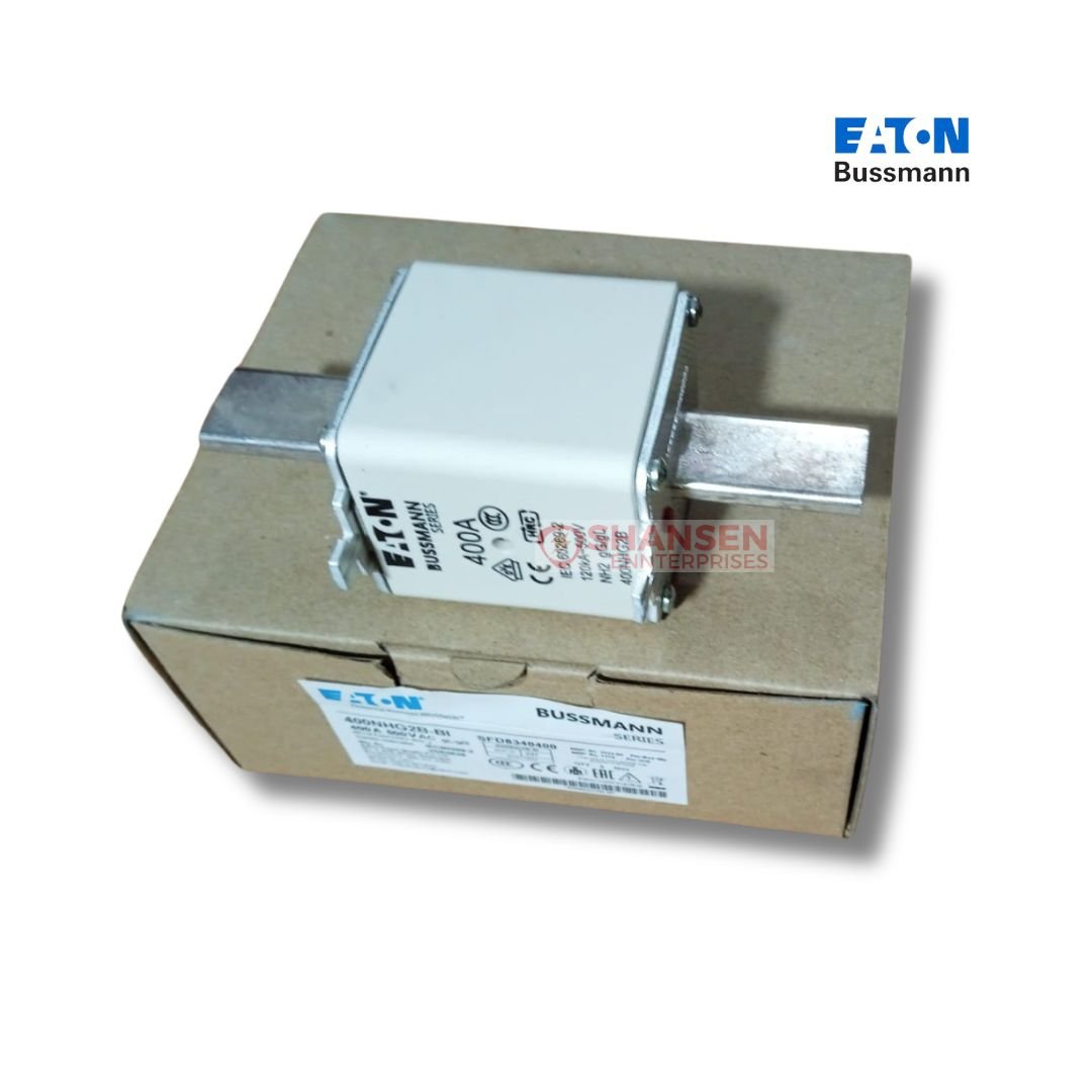 Eaton_Brand_Bussmann_Series_400NHG2B_Low_Voltage_NH_Fuse_front-side_on-the_box