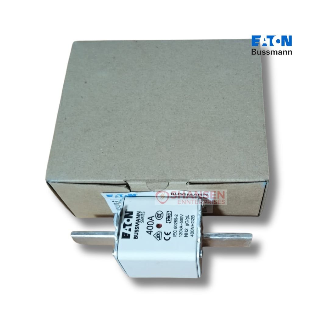 Eaton_Brand_Bussmann_Series_400NHG2B_Low_Voltage_NH_Fuse_in_front-of_the_box