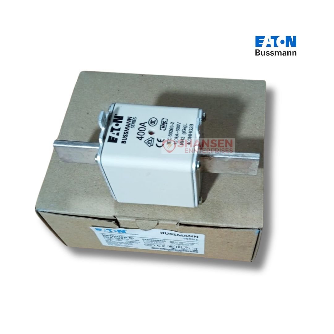 Eaton_Brand_Bussmann_Series_400NHG2B_Low_Voltage_NH_Fuse_on_the_closed_box-top_view
