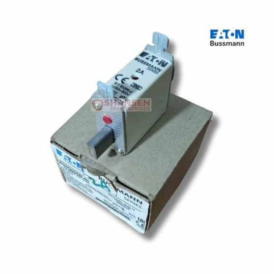 Eaton_Bussmann_Series_2NHG000B_Low_Voltage_NH_Fuse-on_top-view-with_box