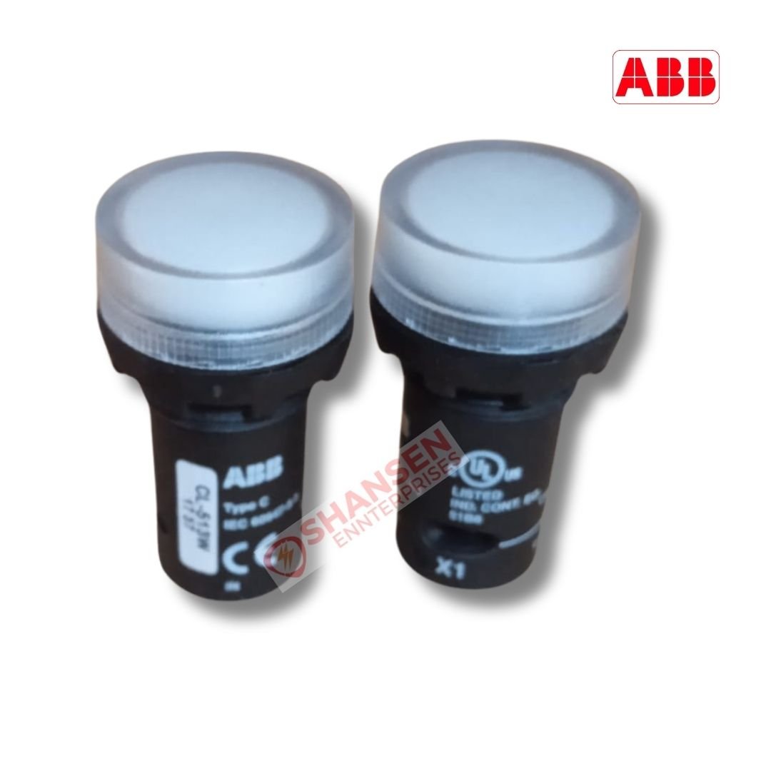 ABB CL-513W 110-130V AC LED Pilot Light