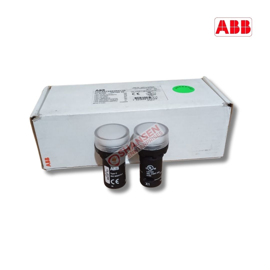 ABB CL-513W 110-130V AC LED Pilot Light