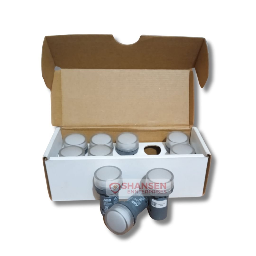 ABB_Brand_CL2-502C_Clear_Illuminated_Pilot_Light_with_open_box