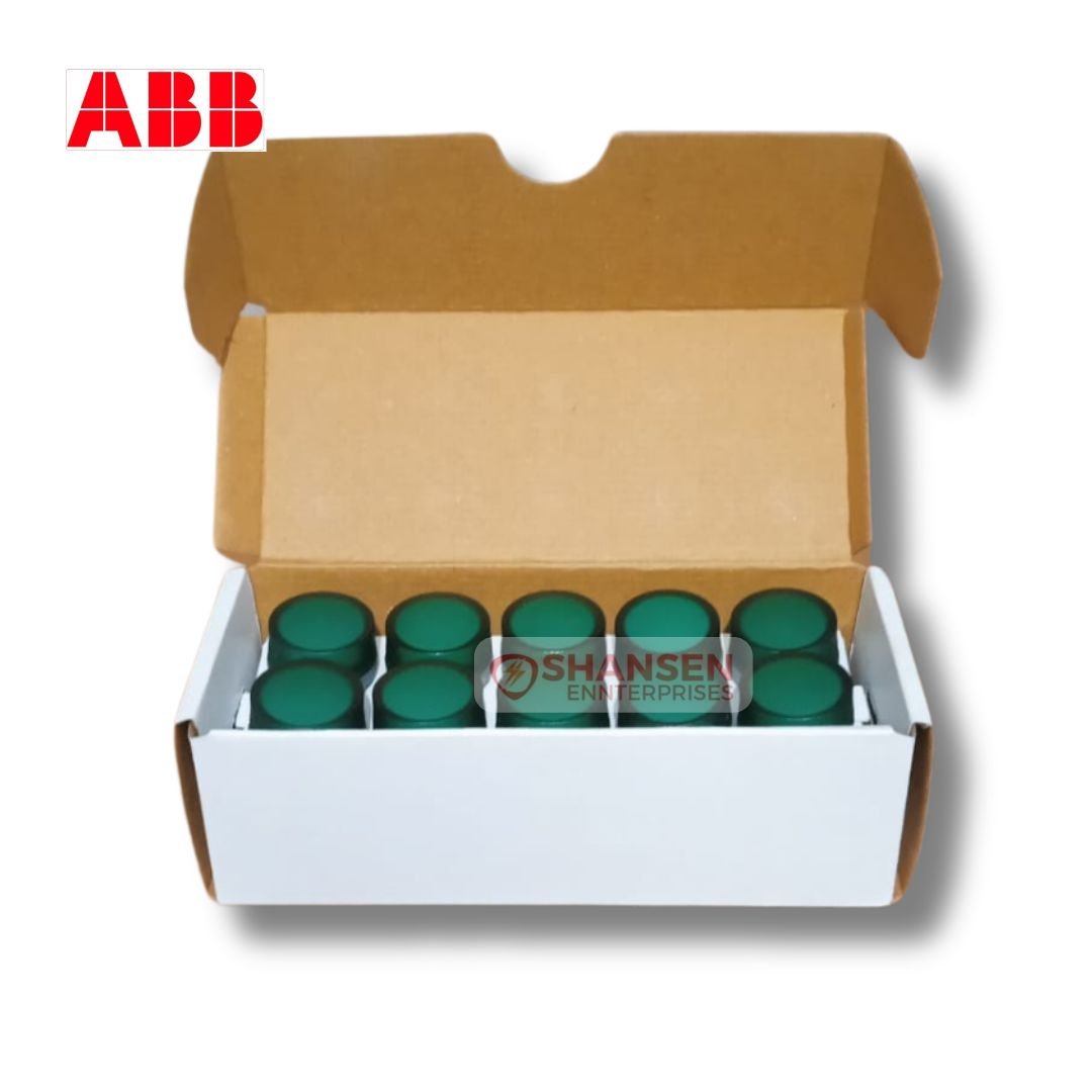 ABB_Brand_CL2-502G_Green_Illuminated_Pilot_Light_open_boxe