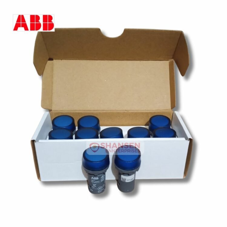 ABB_Brand_CL2-502L_Blue_Pilot_Light _with_open_box