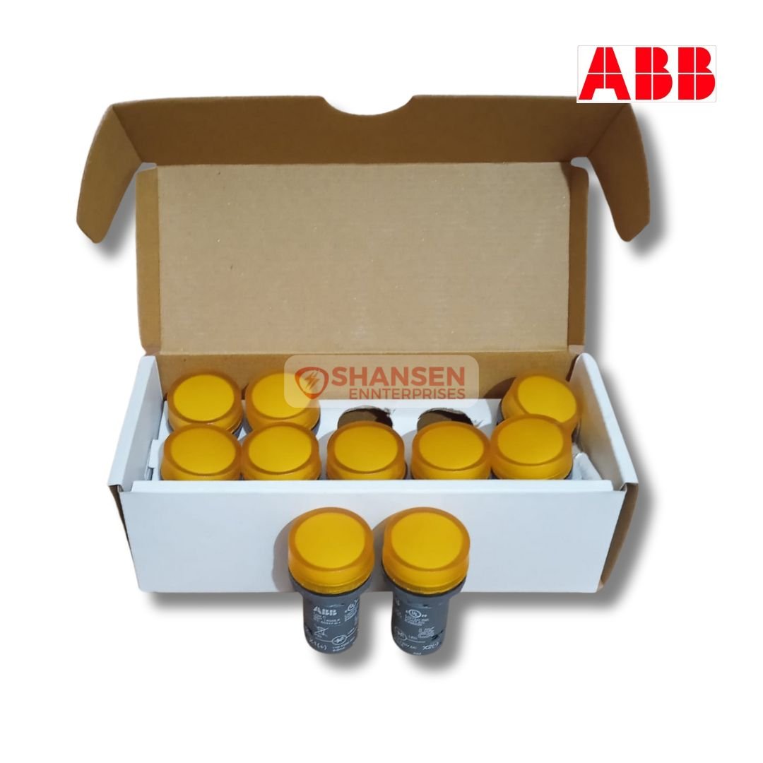 ABB Brand CL2-515A Amber Illuminated Pilot Light