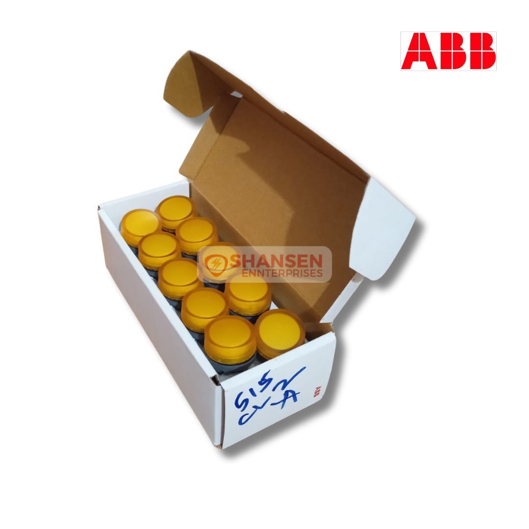 ABB Brand CL2-515A Amber Illuminated Pilot Light