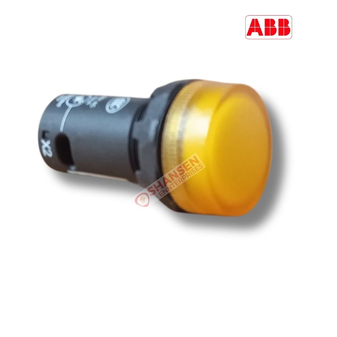 ABB_Brand_CL2-523A_Amber_230V_AC_Pilot_Light_right-side