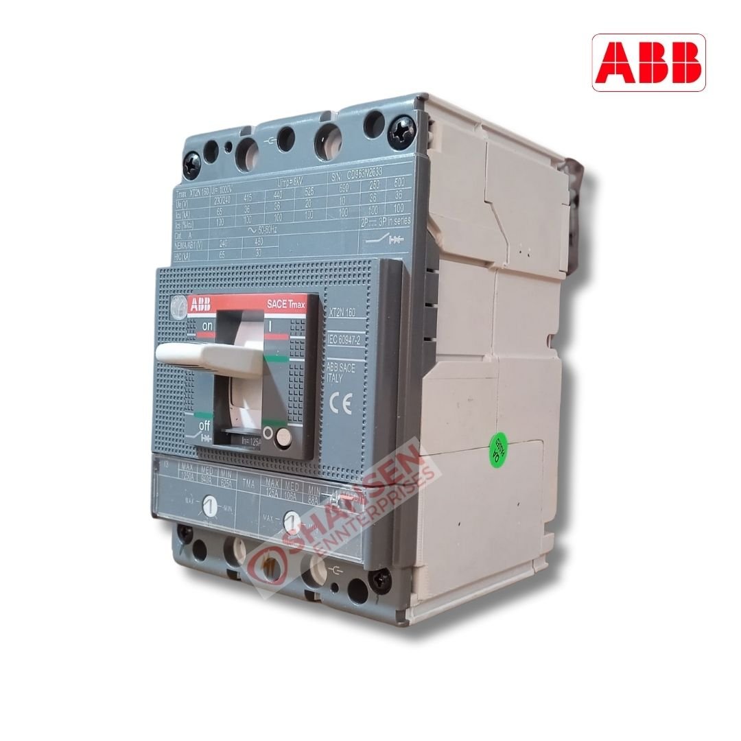 ABB Brand XT2N 160 TMA 125-1250 3p F F
