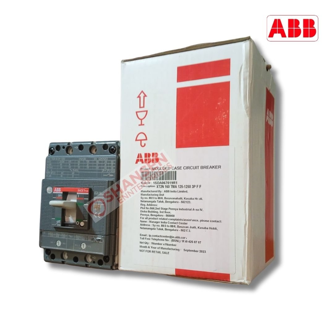 ABB Brand XT2N 160 TMA 125-1250 3p F F