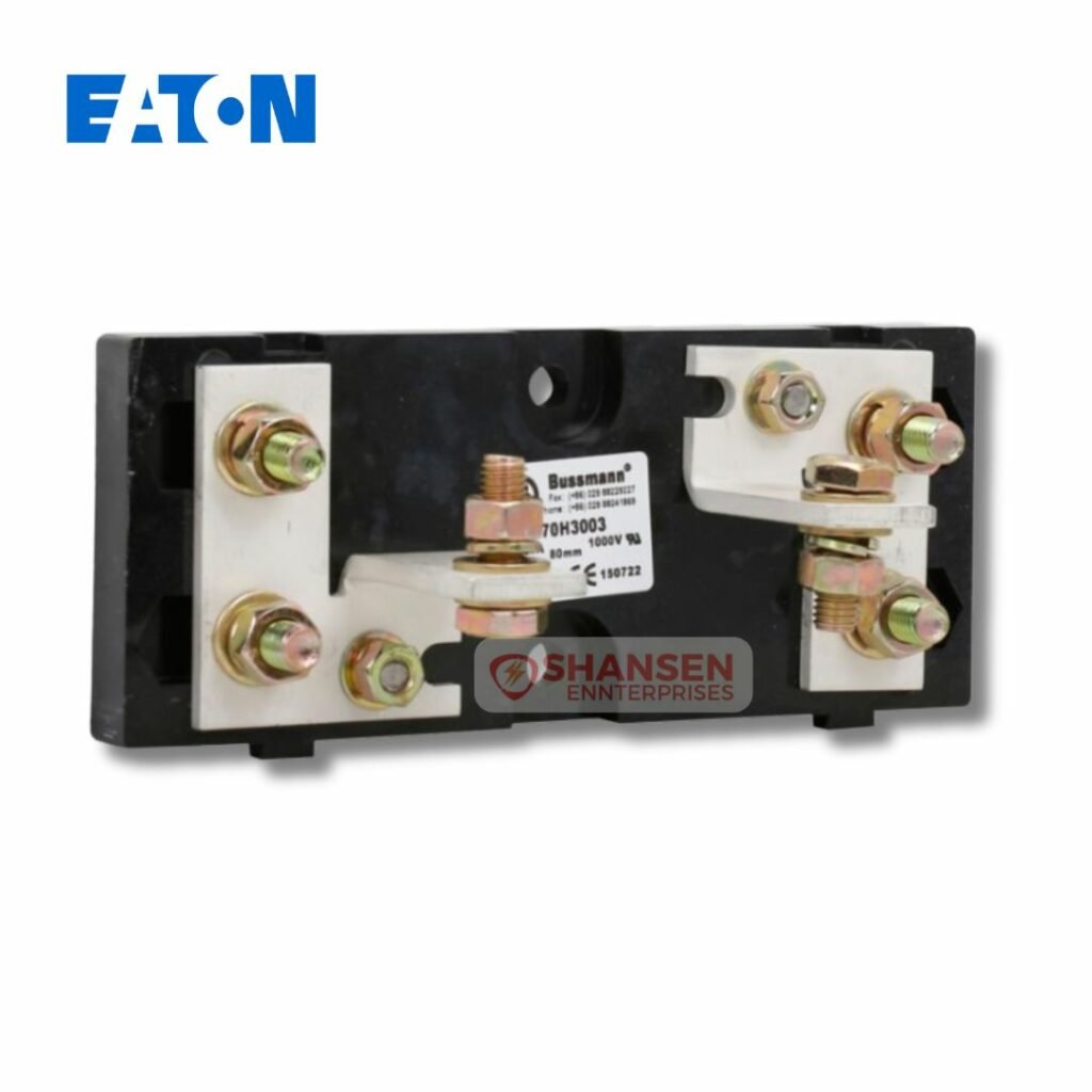 Eaton Brand Bussmann Series High Speed Fixed Centre Fuse Base 170H3003