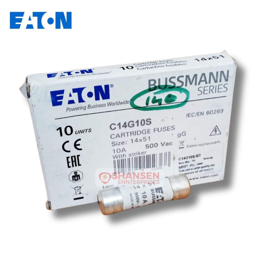 Eaton_Bussmann_Series_Low_Voltage_Cylindrical_Fuse_C14G10S_with_box