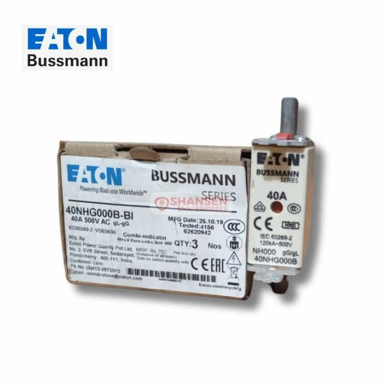 Eaton_Bussmann_Series_Low_Voltage_NH_Fuse_40NHG000B_with_box_on_rightside