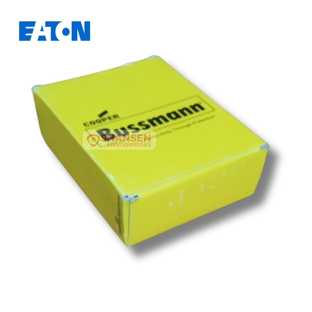 Eaton_Cooper_Bussmann_Series_FRS-R-25_Time_Delay_Fuse_box_top_angle_view