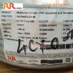 RR Kabel Ratnaflex M 4 Core 0.5 sq.mm Circular PVC Insulated and Sheathed Cable image 4
