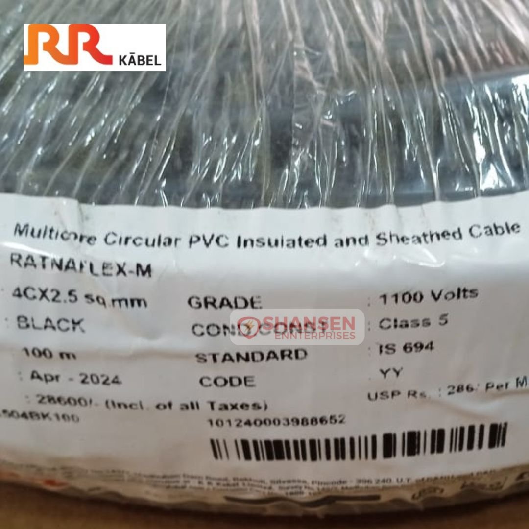 Ratnaflex_M_4_Core_2.5_sq.mm_Circular_PVC_Insulated_and_Sheathed_Cable_details_sticker_view