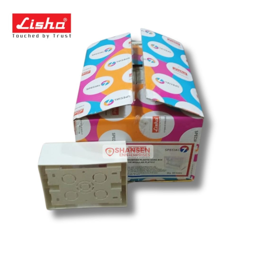 Lisha_3_Module_Surface_Mounting_gang_box_for_modular_plates-with_box_front_view