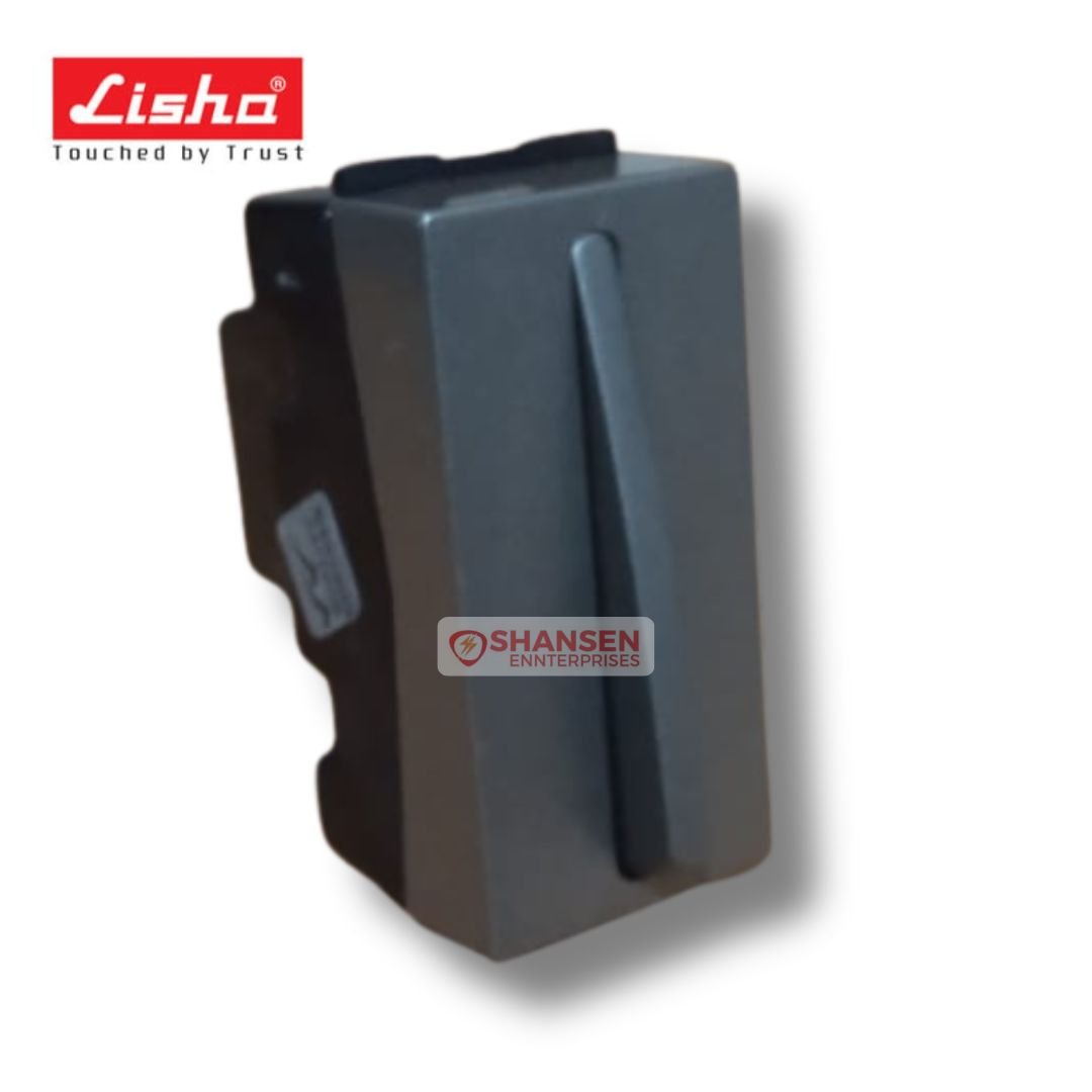 Lisha Special 7 SLIMZ ICON Series 1 Module 10A 1 Way Switch