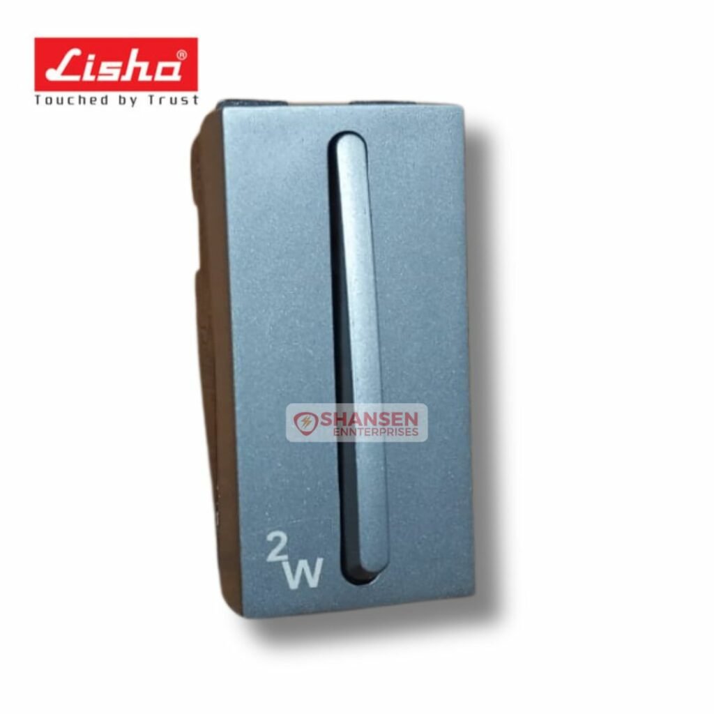 Lisha Special 7 SLIMZ ICON Series 1 Module 10A 2 Way Switch