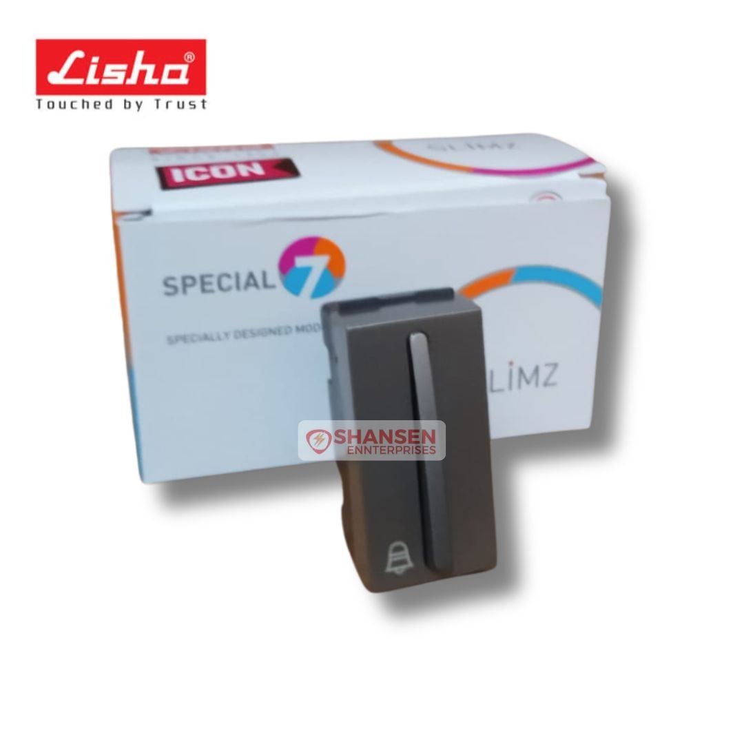 Lisha Special 7 SLIMZ ICON Series 1 Module 10A Bell Push - Image 2