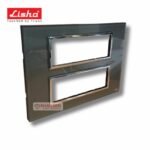 Lisha Special 7 TiNT 12 Module Graphite Grey Glass Cover Plate image 1