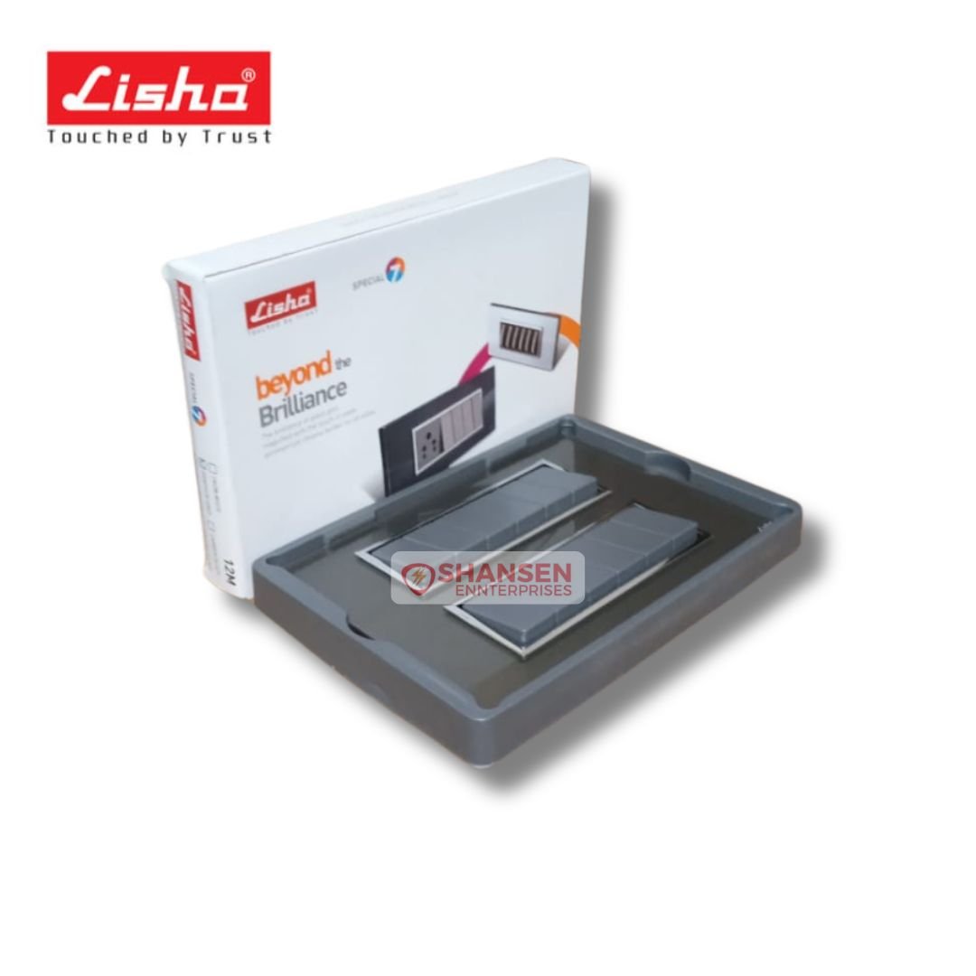 Lisha_Special_7_TiNT_12_Module_Graphite_Grey_Glass_Cover_Plate_pack-with_box