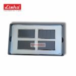 Lisha Special 7 TiNT 16 Module Sizzling Silver Color Glass Cover Plate image 5