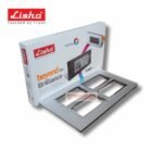 Lisha Special 7 TiNT 16 Module Sizzling Silver Color Glass Cover Plate image 3