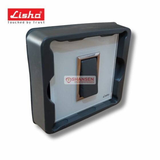 Lisha_Special_7_TiNT_1_Module_Snow_White_Color_Glass_Cover_Plate_pack_side-angle