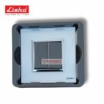 Lisha Special 7 TiNT 2 Module Sizzling Silver Glass Cover Plate image 3