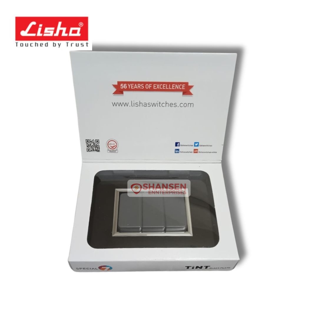 Lisha_Special_7_TiNT_3_Module_Carbon_Black_Glass_Cover_Plate