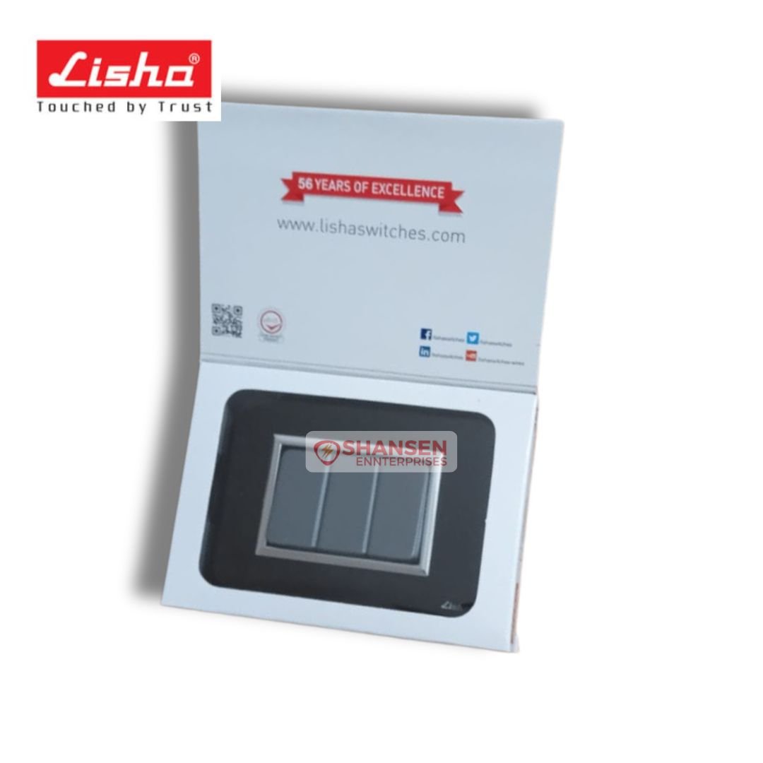 Lisha_Special_7_TiNT_3_Module_Carbon_Black_Glass_Cover_Plate_with_box_top-view