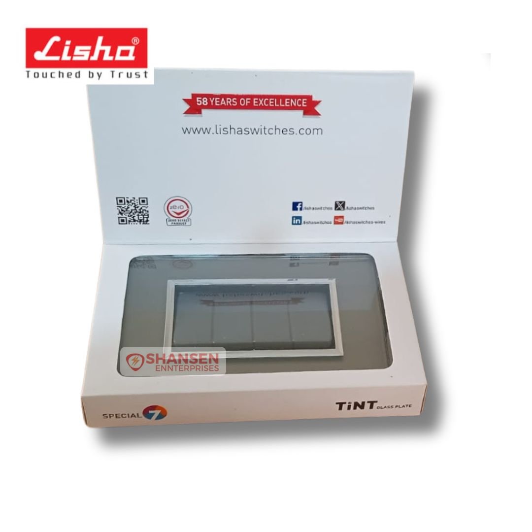 Lisha_Special_7_TiNT_4_Module_Graphite_Grey_Glass_Cover_Plate_box_open_view