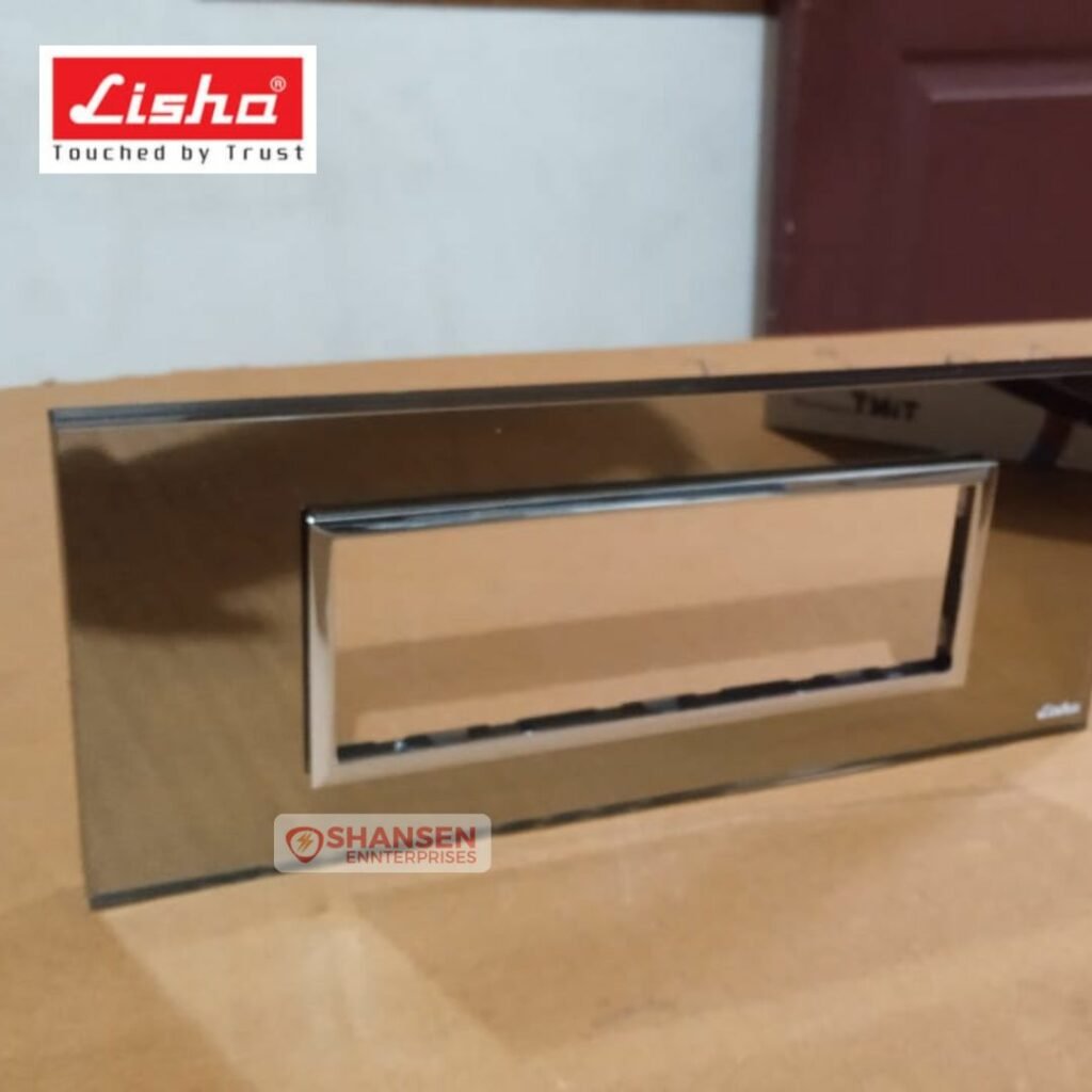 Lisha Special 7 TiNT 6 Module Copper Bronze Color Glass Cover Plate