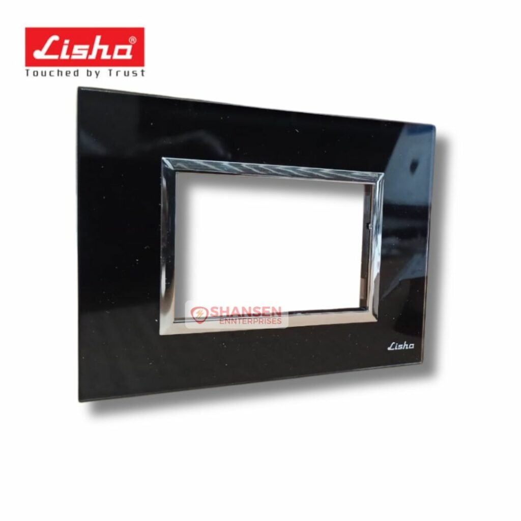 Lisha Special 7 TiNT 3 Module Carbon Black Color Glass Cover Plate