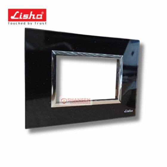 Lisha Special 7 TiNT 8 Module Carbon Black Color Glass Cover Plate