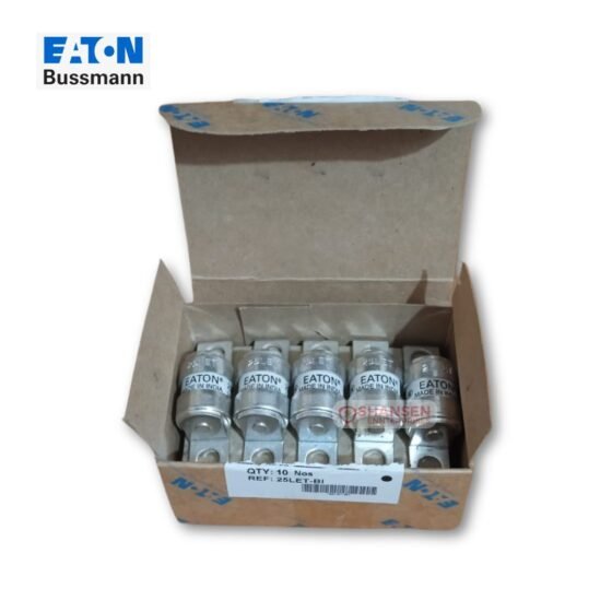 Eaton_Bussmann_Series_25LET_High-Speed_HRC_Fuse_Link_open_box